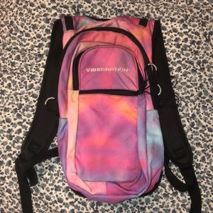 Vibedration VIP hydration pack pink tie dye